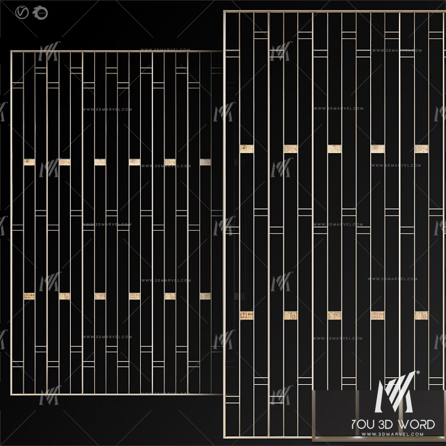 Decorative partition # 11